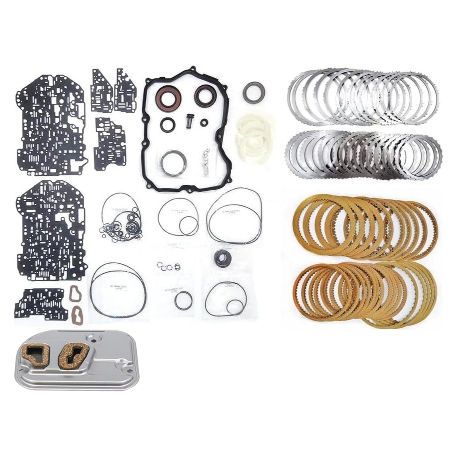 TF62-SN 09M Auto Transmission Master Rebuild Kit Overhaul Clutch For VW TIGUAN