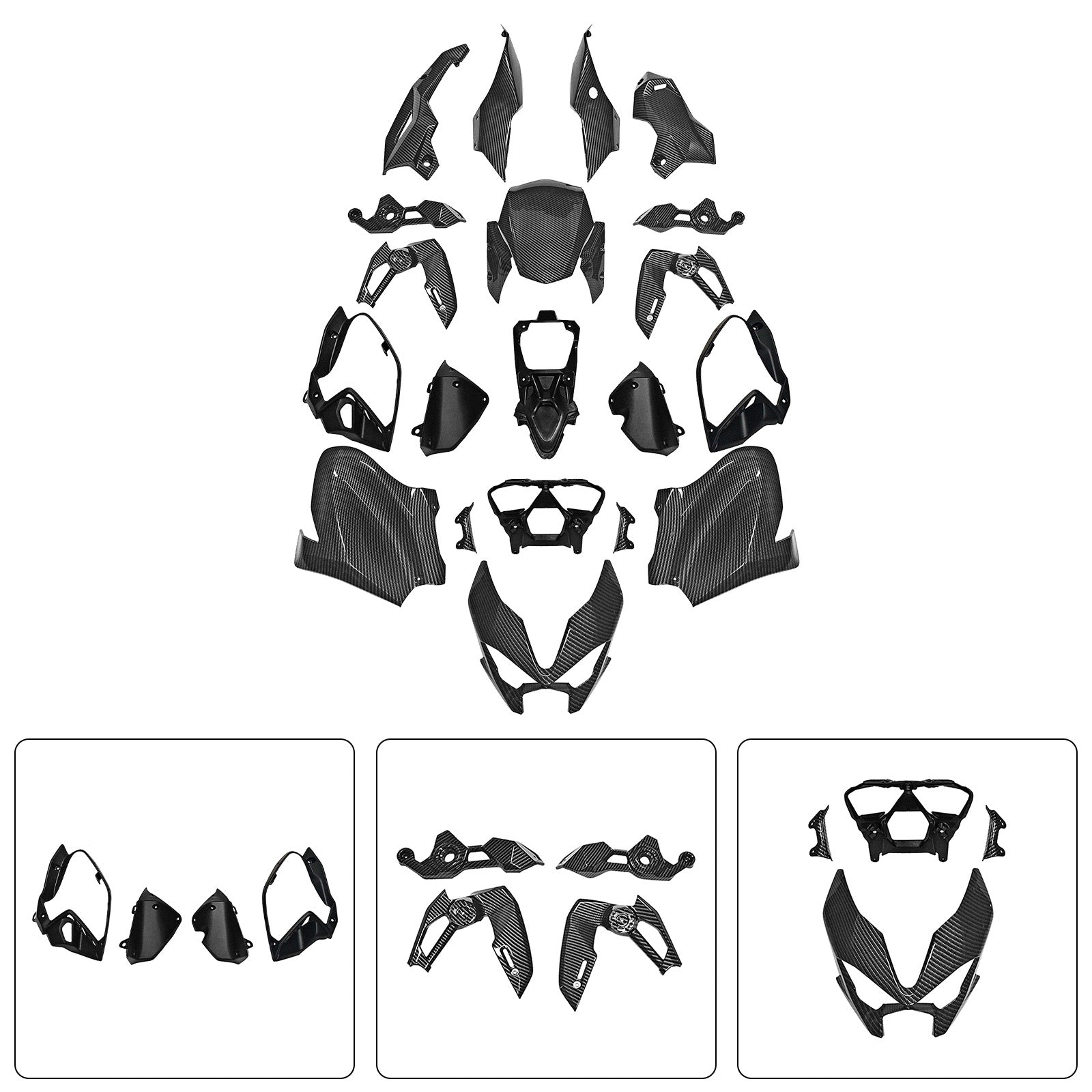 Injection Bodywork Fairing Kit for Kawasaki Z900 2025-2026