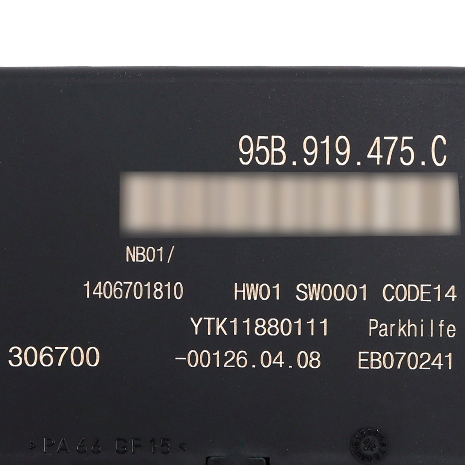 Parking Aid Control Module 95B919475C for Porsche Macan 95B 718 981 Boxster
