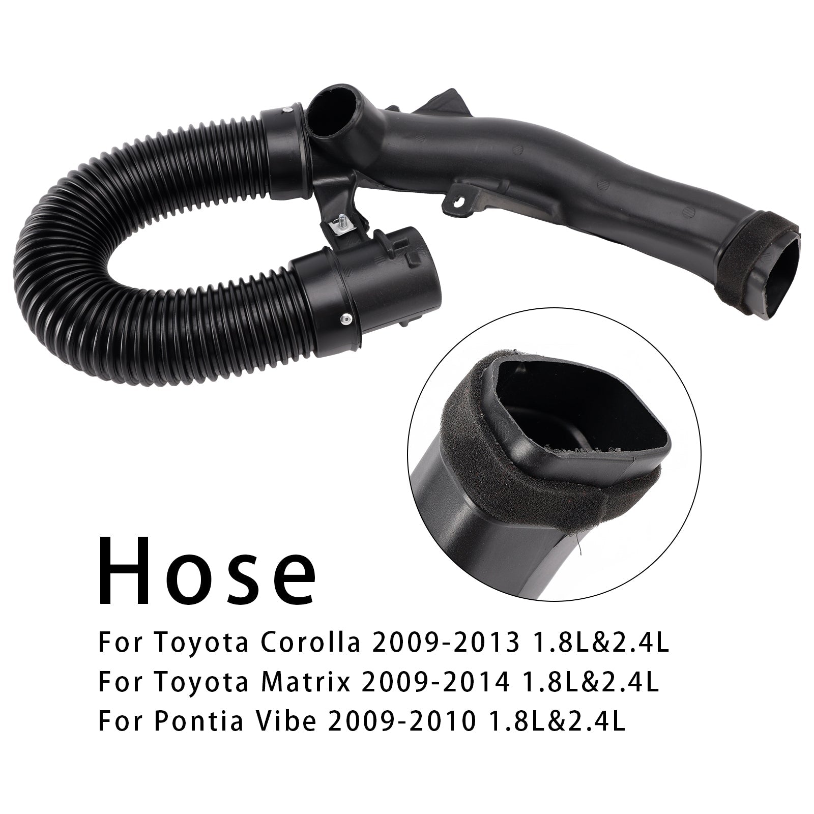 Air Cleaner Intake-Inlet Tube Duct Hose For Toyota Corolla 2009-2013