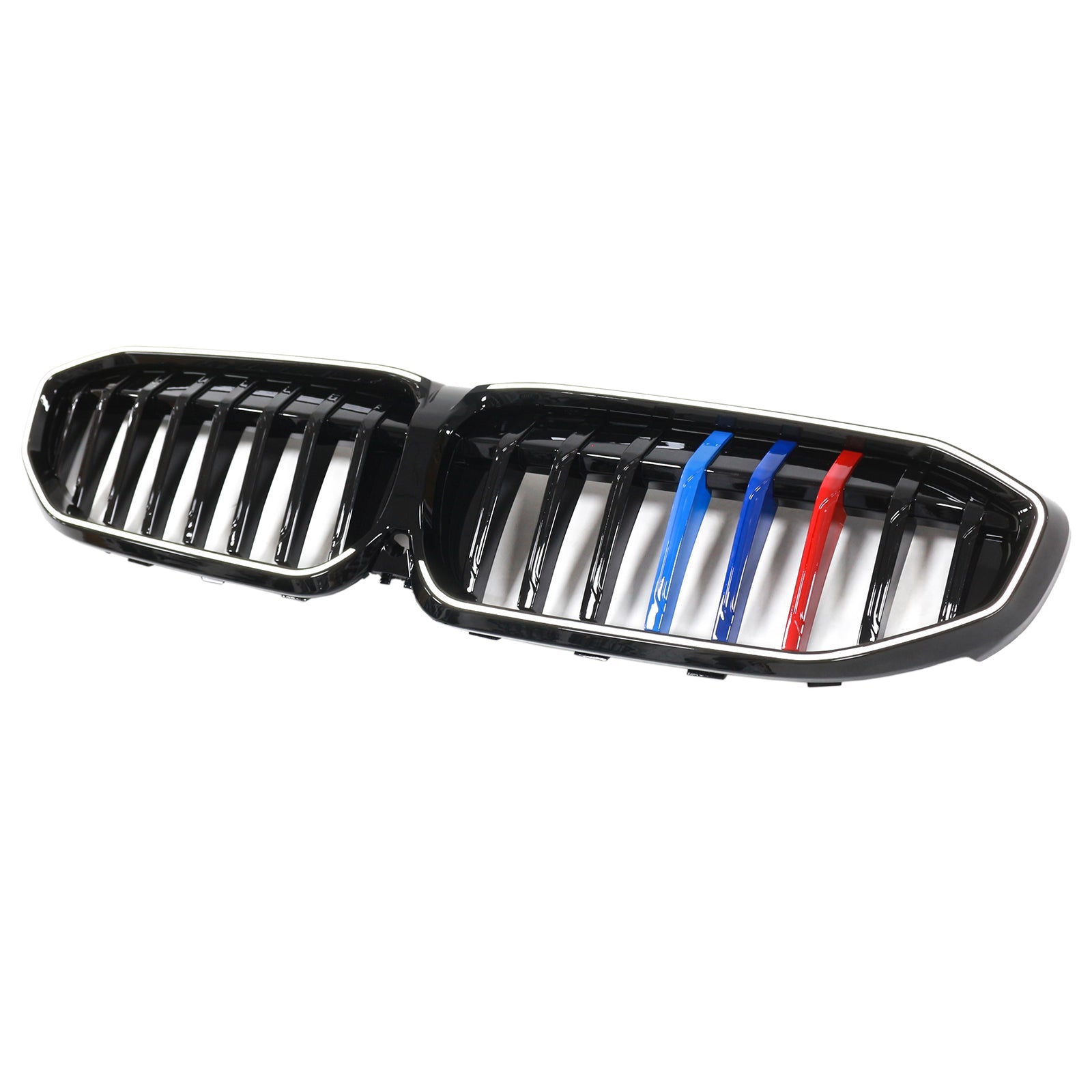 2019-2022 BMW 3 Series G20 M-Style Black Kidney Grille Grill 51138072085