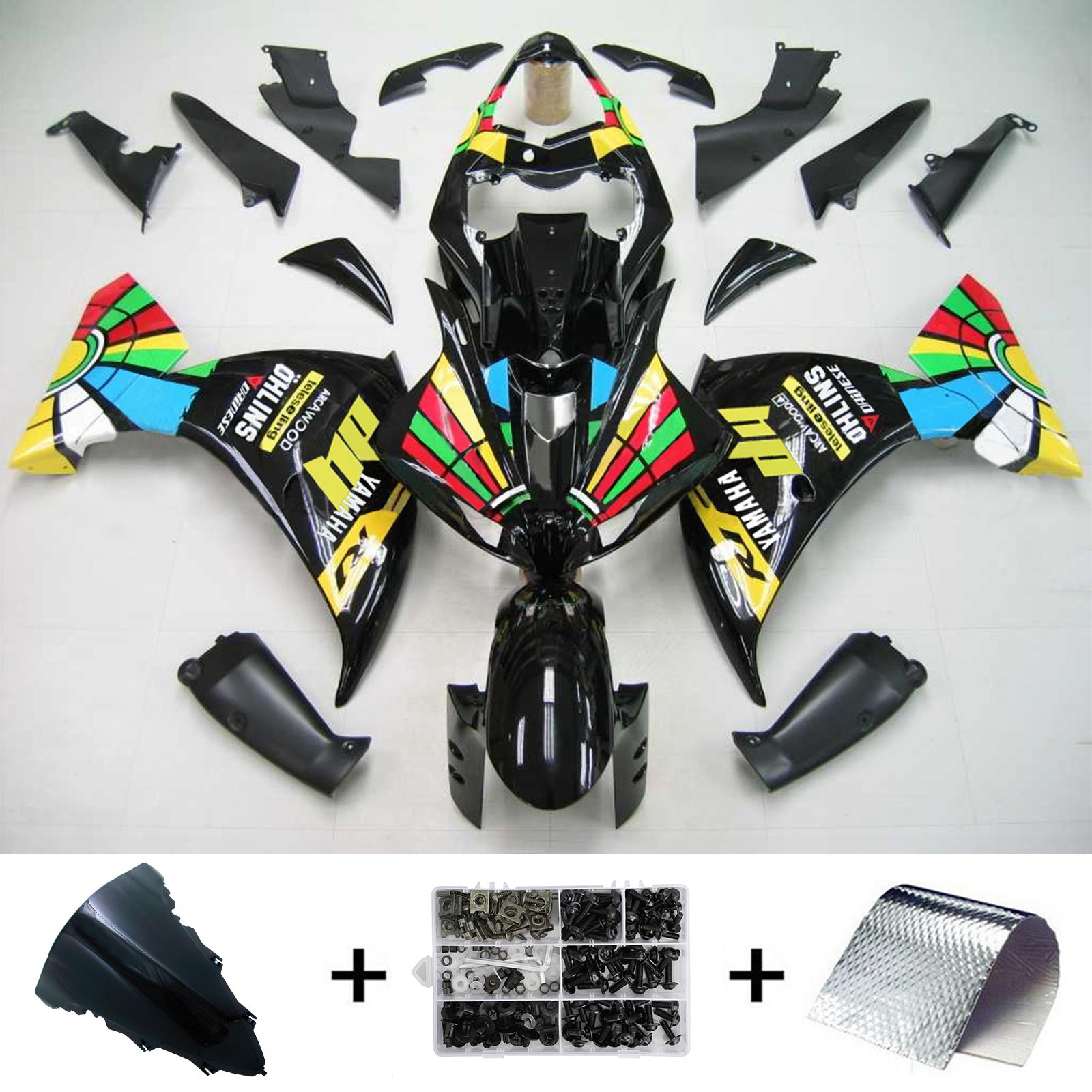 2009-2011 Yamaha YZF 1000 R1 Fairing Kit Generic