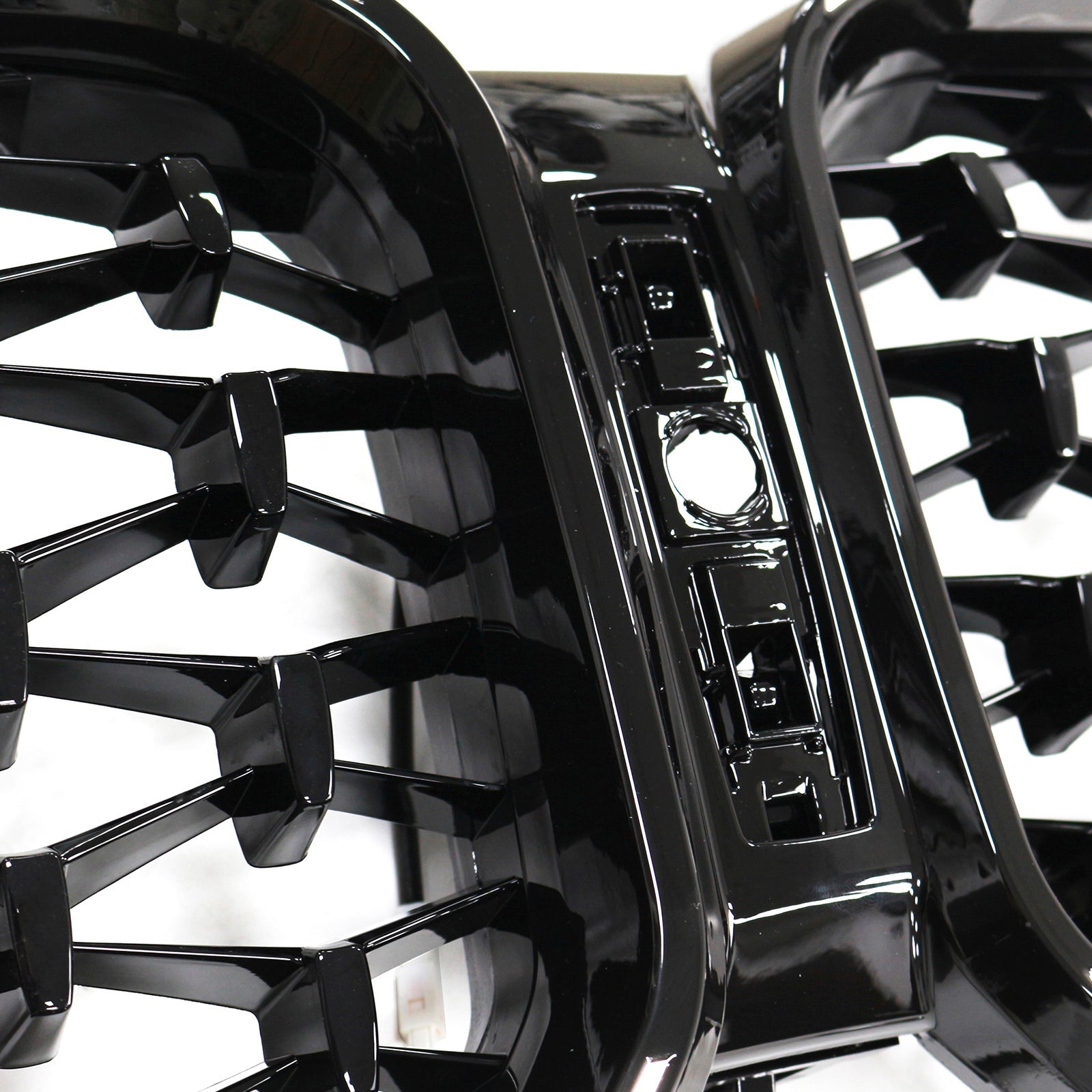 2022-2025 BMW X3 G01 X4 G02 Diamond Glossy Black Front Bumper Kidney Grille