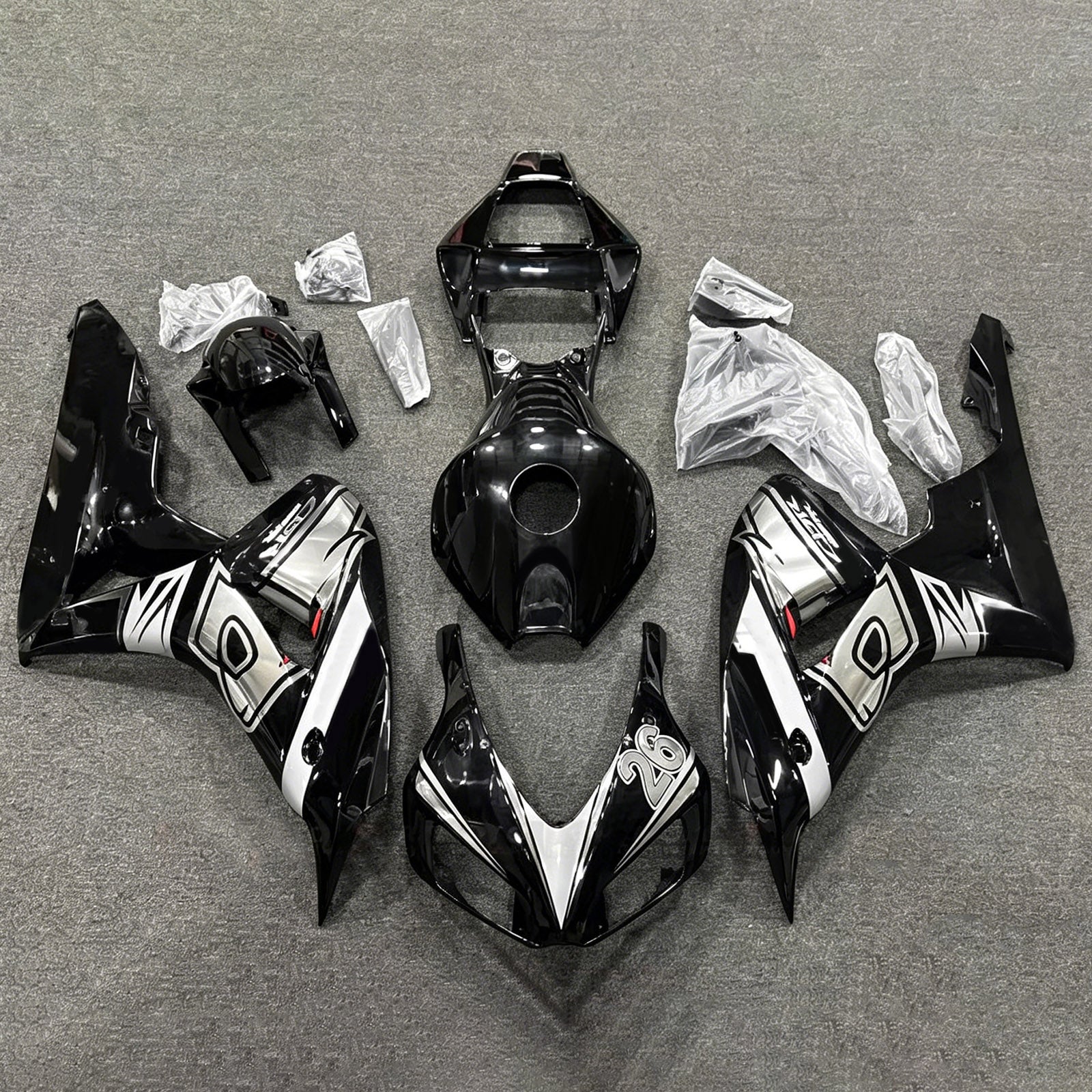 Injection Fairing Kit Bodywork Plastic ABS For Honda CBR1000RR 2006-2007