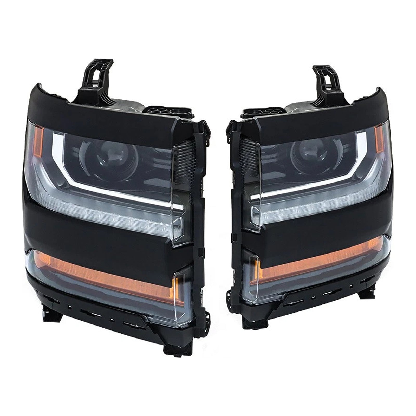 2016-2019 For Chevy Silverado 1500 Left+Right HID Xenon Projector Headlight 84388631 84181565