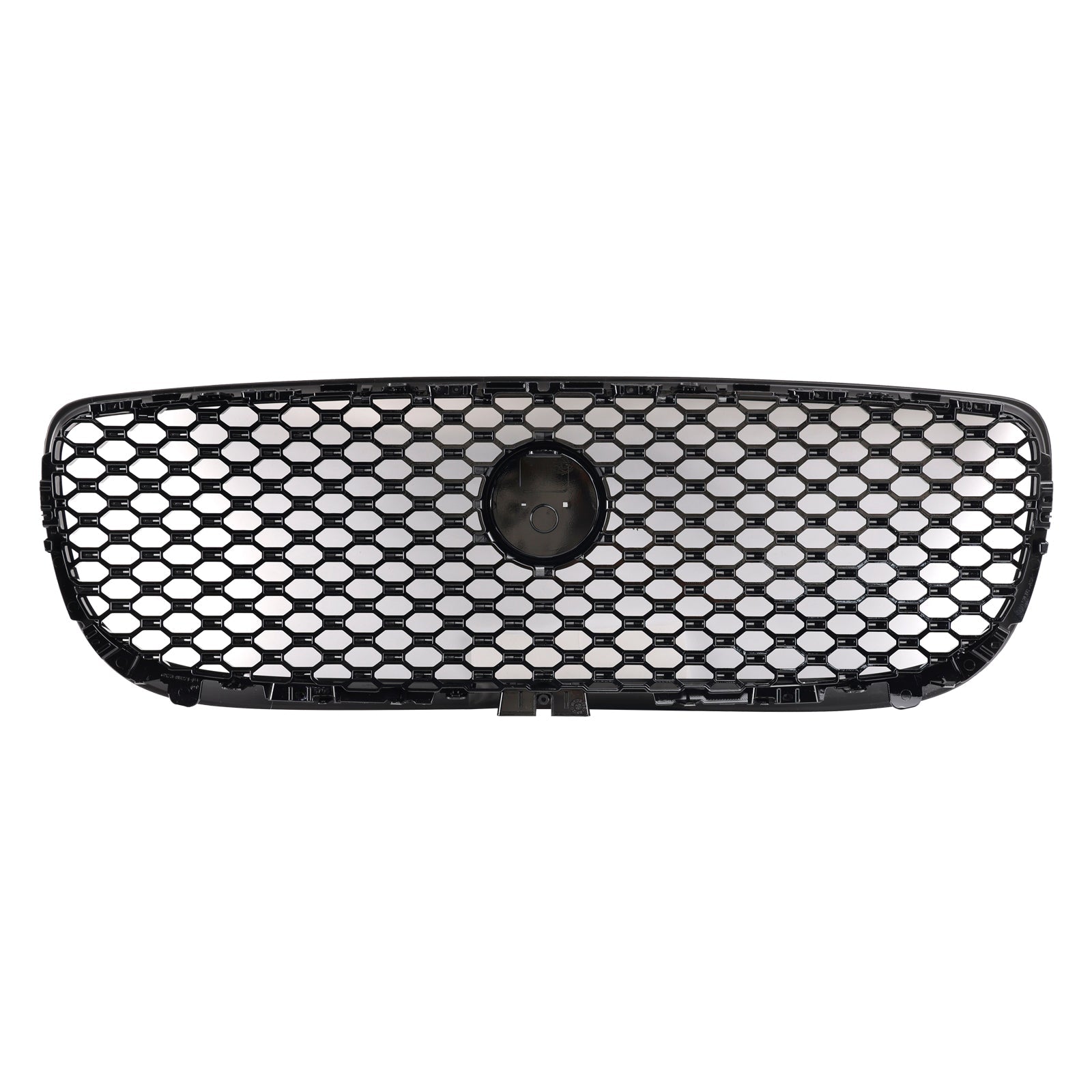 2015-2018 Jaguar XE Pre-Facelift Gloss Black Honeycomb Front Bumper Grille Grill