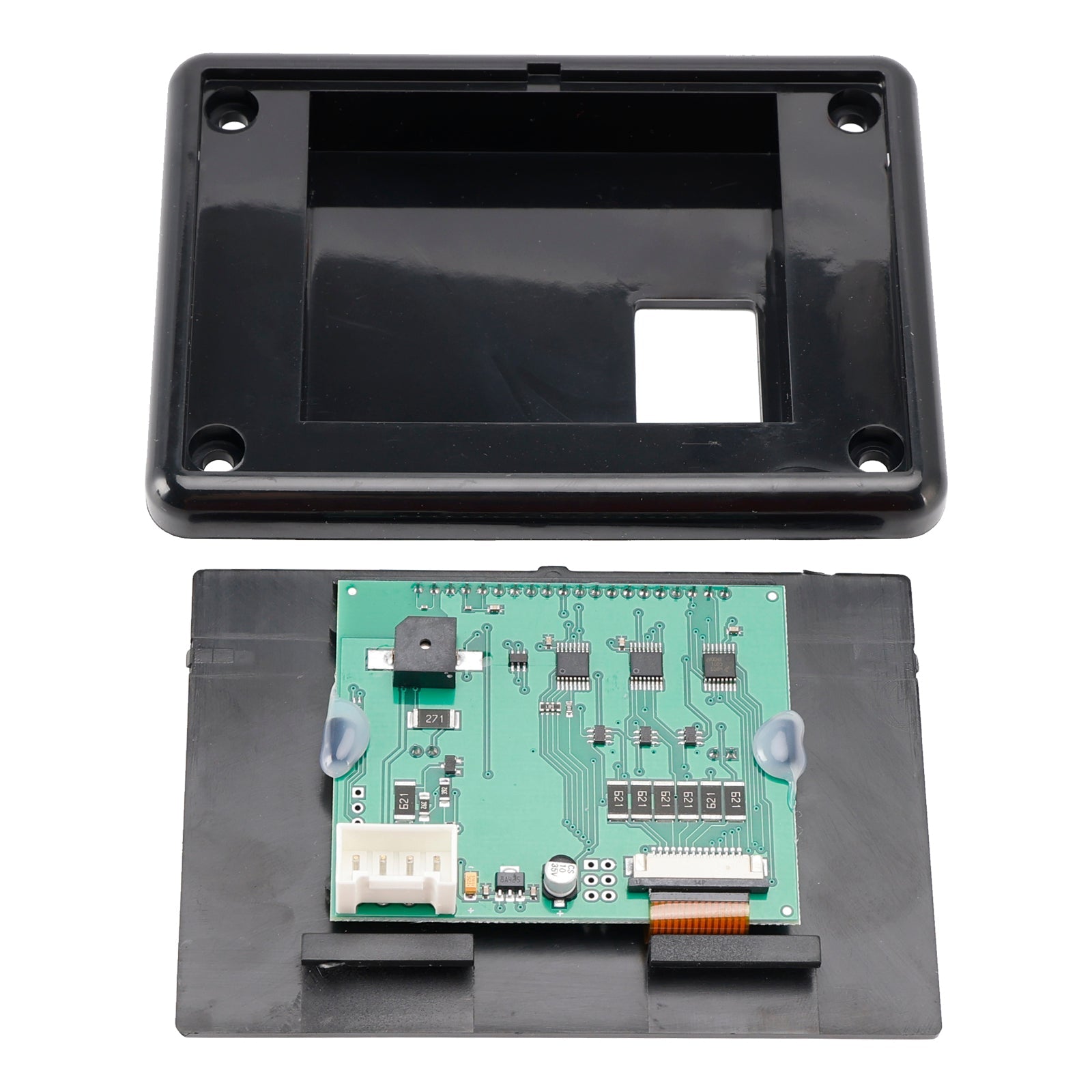 RV Ground Control Auto-Level Touchpad 421484 w/ Button for Lippert 5th Wheel