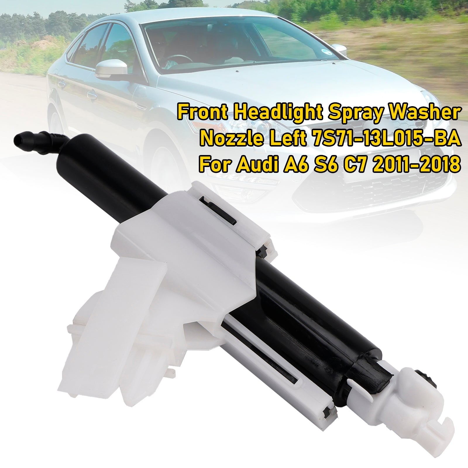 2007-2014 Ford Mondeo MK4 Front Headlight Spray Washer Nozzle Left