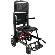 Electric Stair Climbing Wheelchair — Caregiver-Operated, Tracked for Straight Stairs ≤50°, 350 lb (160 kg), 24V Li-ion