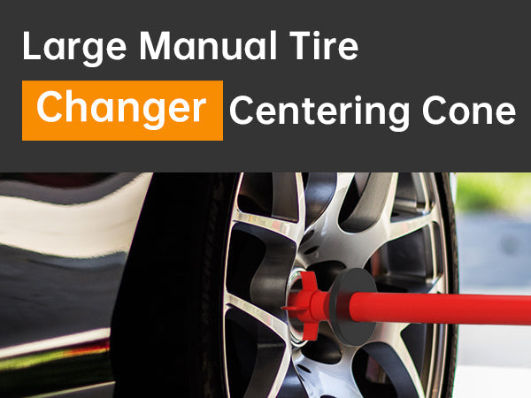 Large Manual Tire Changer Centering Cone for 1.67" Diameter Center Post Car
