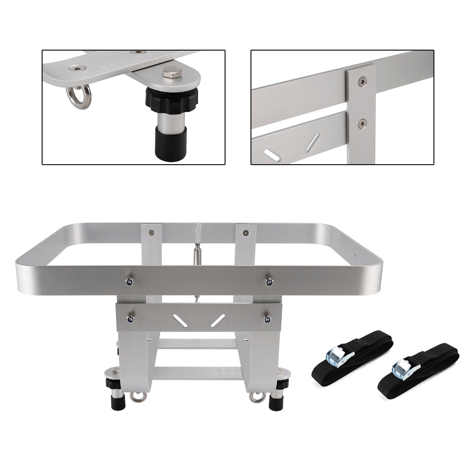 Universal Cargo Rack Cooler Bracket Fuel Can Mounts For Sea Doo Atv Pwc Utv