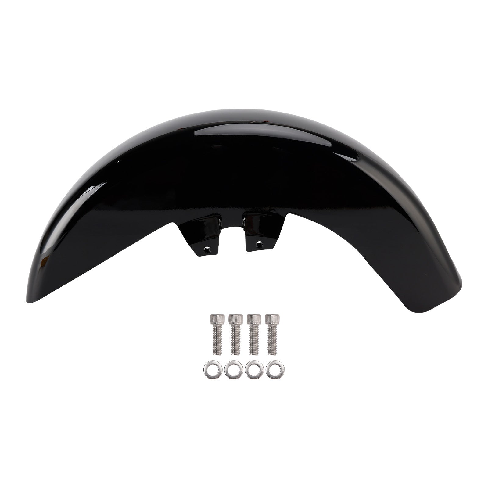 For Touring 17'' 18'' 19'' 21'' tire ABS Front Fender Black