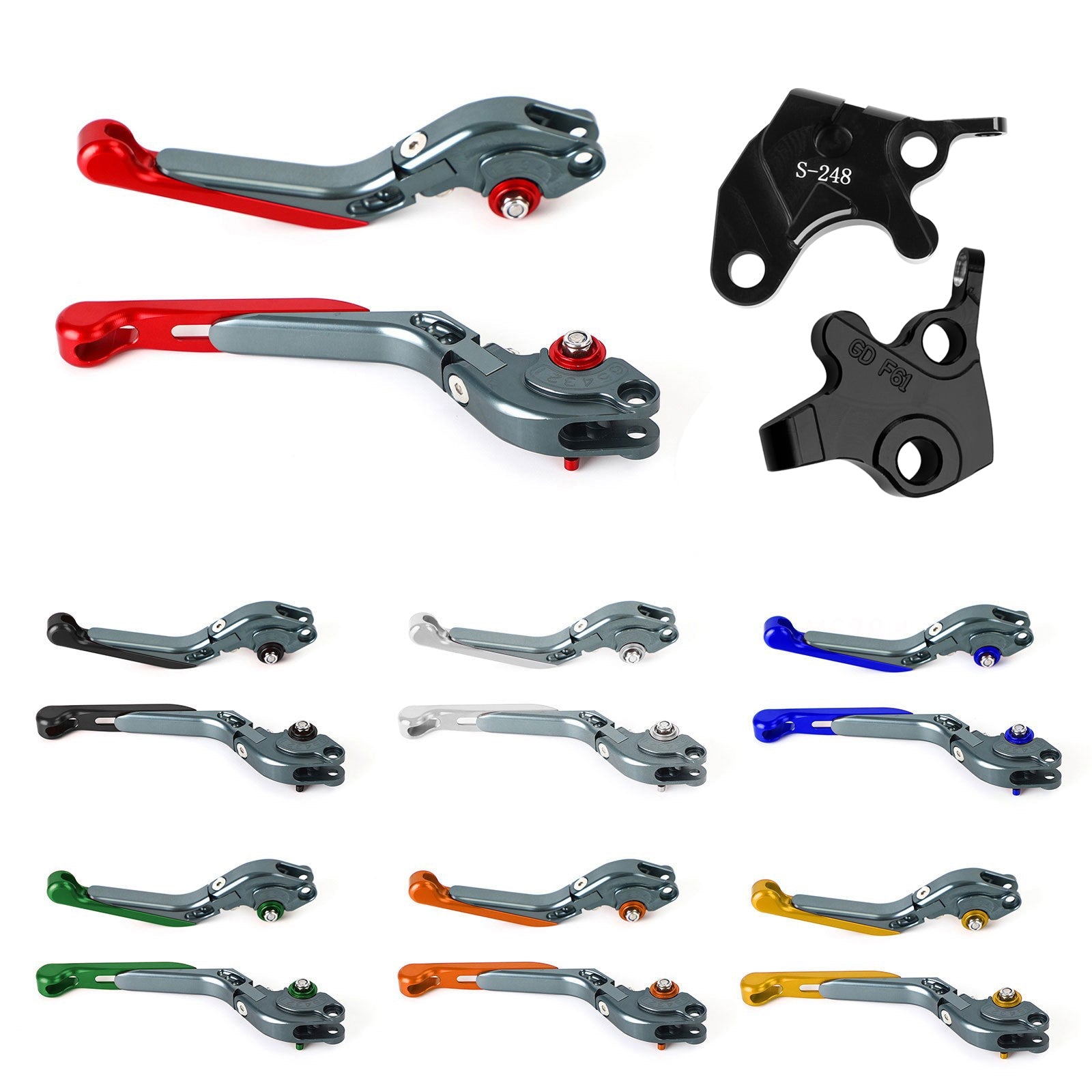 2008-2011 YAMAHA YZF R125 Adjustable Clutch Brake Lever