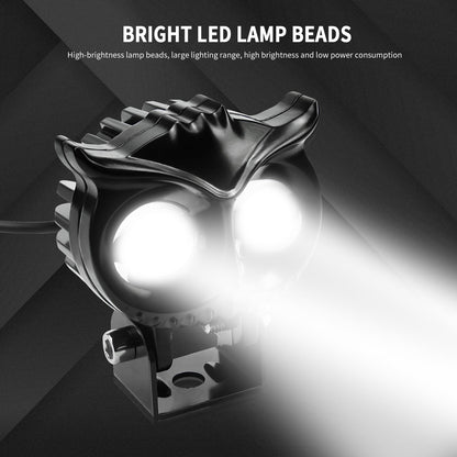 Electric Led Worklight Spotlight Front Waterproof Headlight 30 45W Owl For Motor Generic