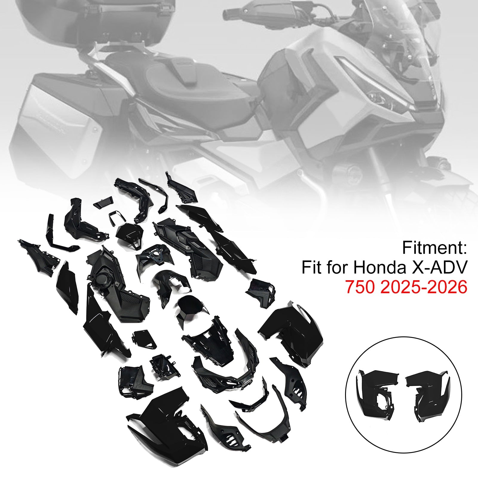 Injection Bodywork Fairing Kit for Honda X-ADV 750 2025-2026