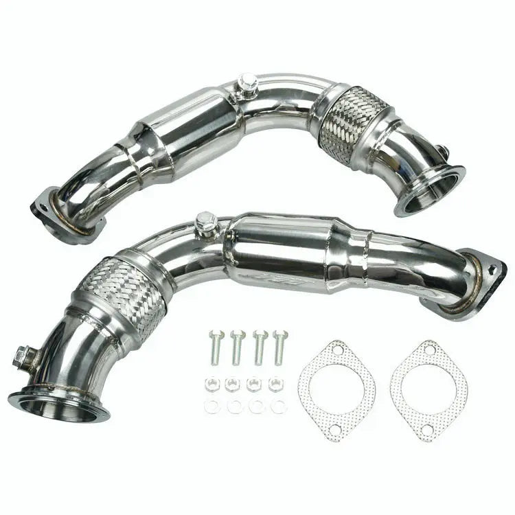 2012 BMW 650i, xDrive Downpipe Exhaust N63B44 4.4L V8 Twin Turbo
