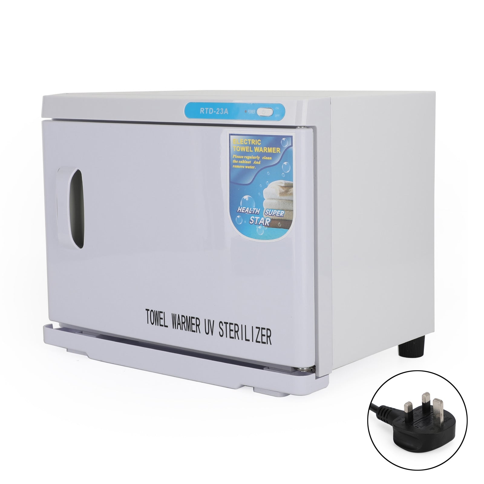 Facial Salon Beauty Equipment 23L Hot Towel Warmer Cabinet UV Sterilizer Box