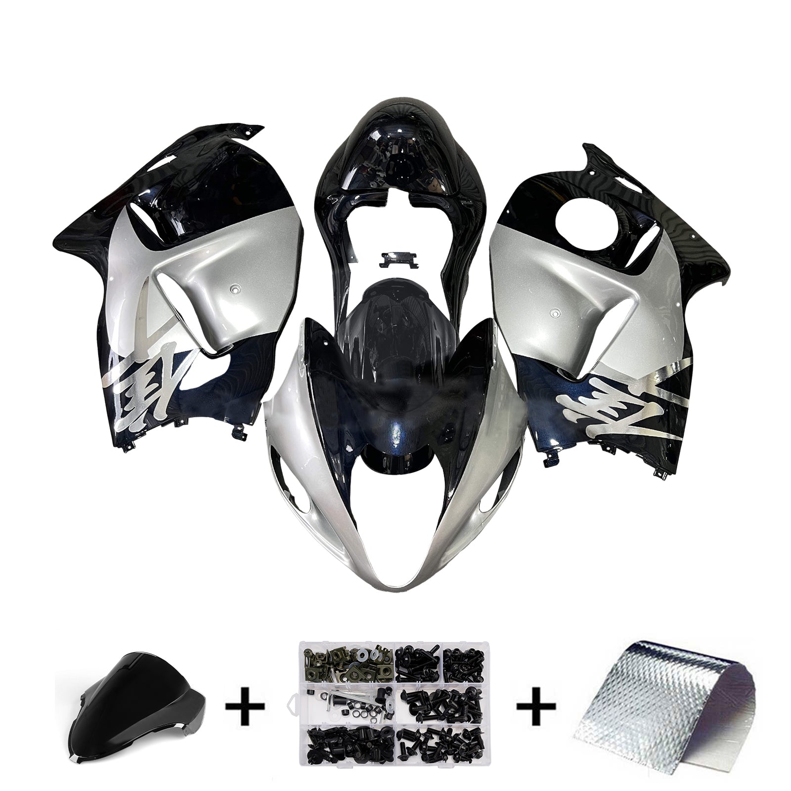 Injection Fairing Kit Bodywork Plastic ABS For Suzuki Hayabusa GSX1300R 1999-2007