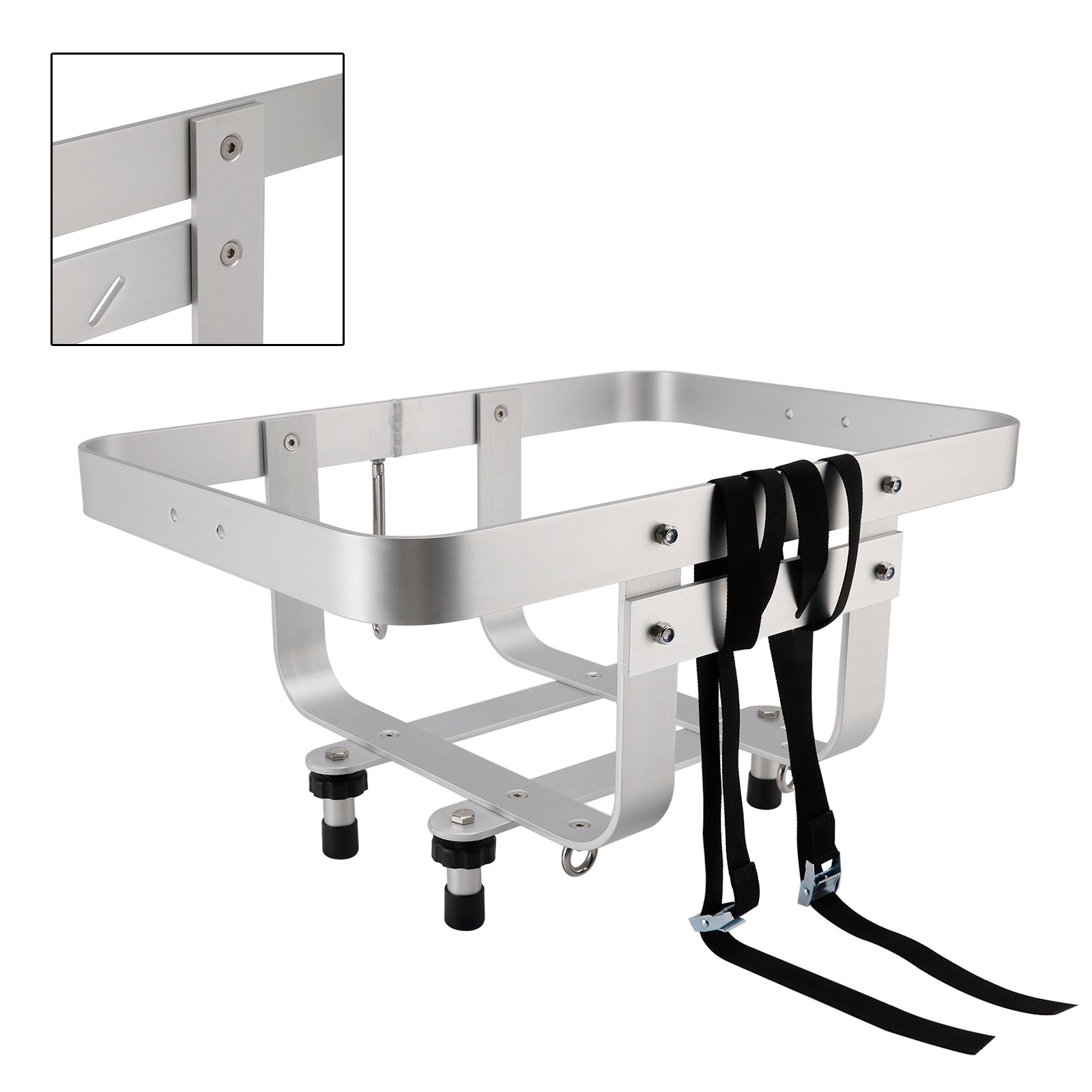 Universal Cargo Rack Cooler Bracket Fuel Can Mounts For Sea Doo Atv Pwc Utv