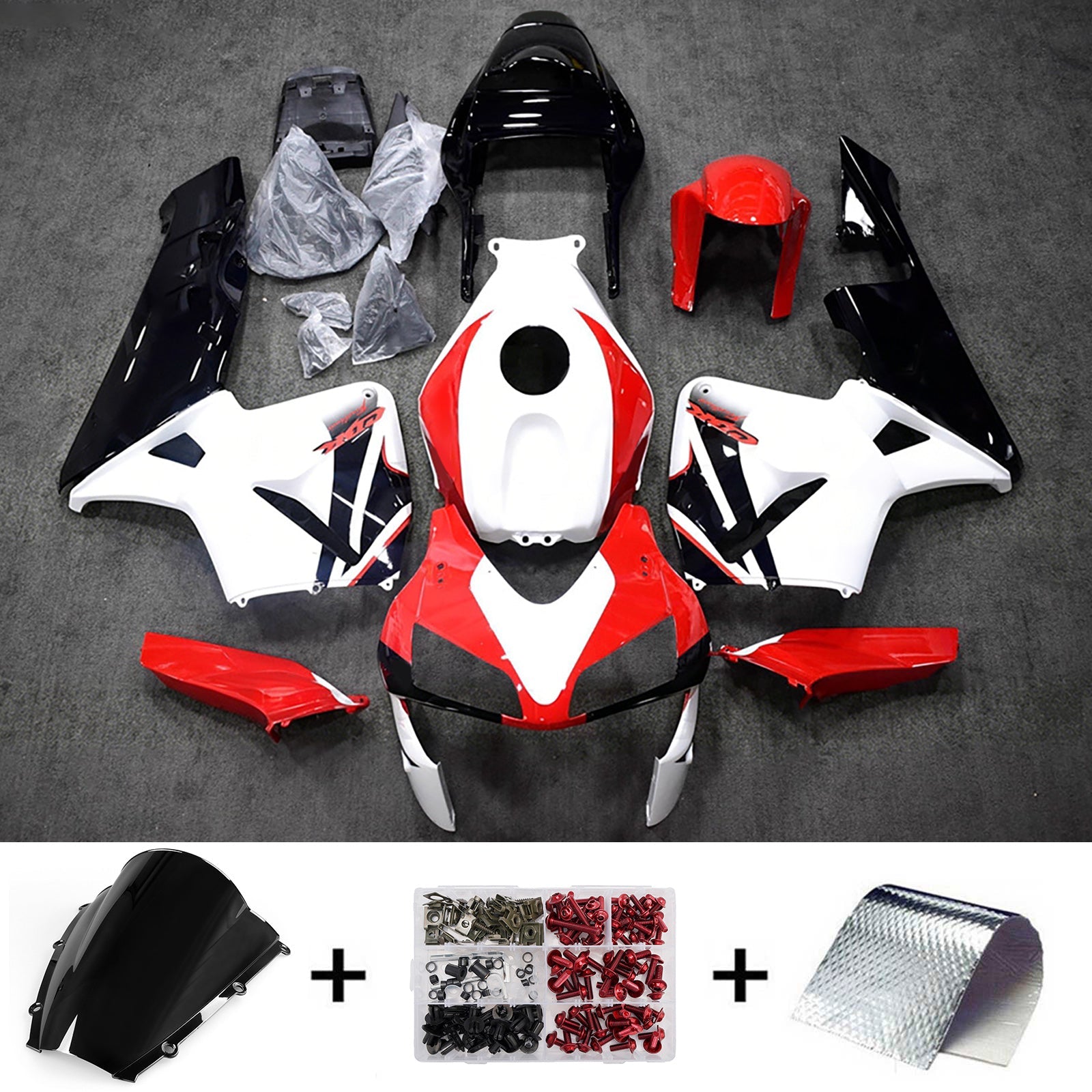 Injection Fairing Kit Bodywork Plastic ABS For Honda CBR600RR 2003-2004 F5