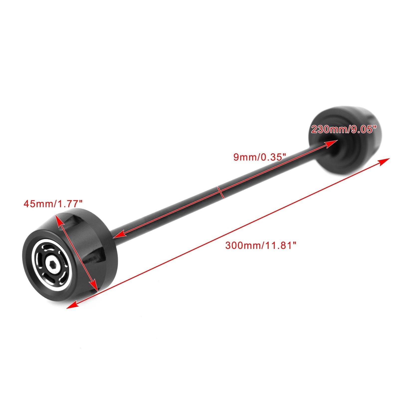 Front Spindle Bobbins Wheel Slider Fit for Ducati Scrambler Sixty2 Classic Icon Generic