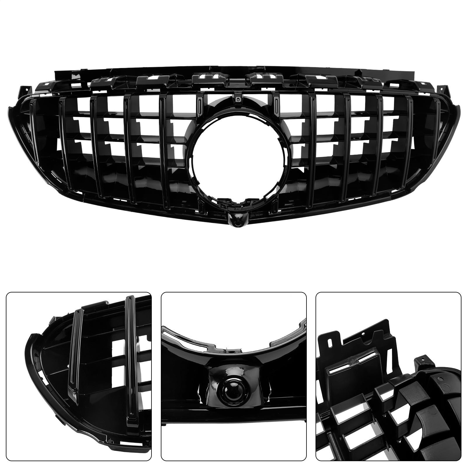 2016 2017 2018 2019 2020 Mercedes Benz W213 E63 E63S AMG Only Front Bumper Grille Grill