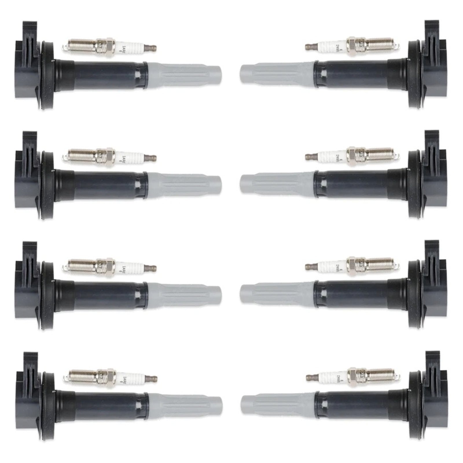 8xIgnition Coil + 8xIridium Spark Plug UF824 For Ford F-150 Mustang 16-17 5.0L