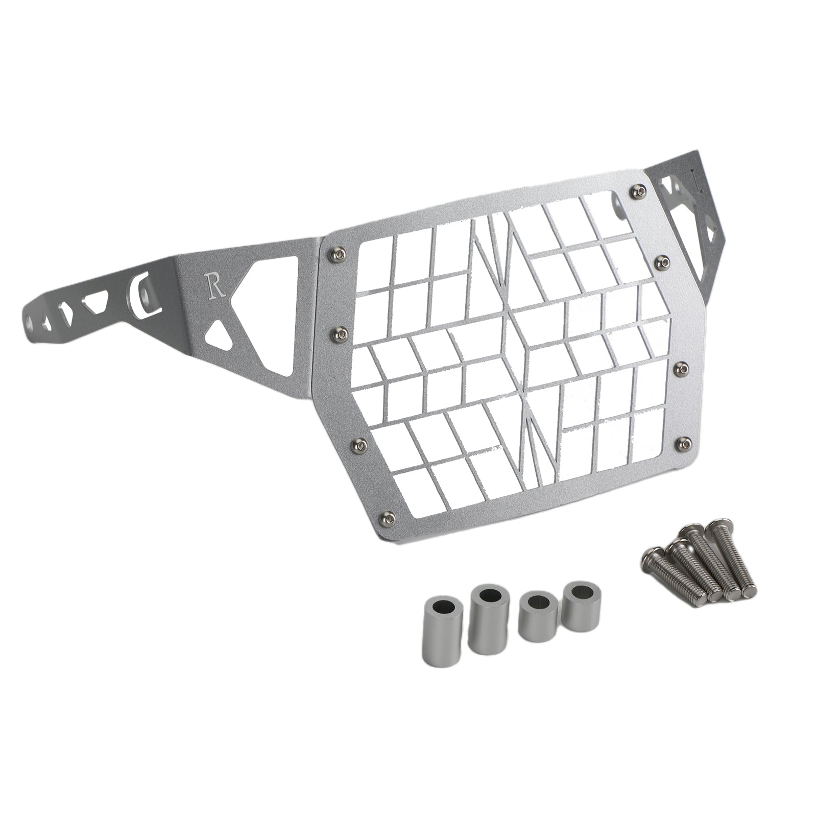 Headlight Grille Guard Cover Protector Fit For Suzuki Dl1050 Xt A 19+,Clear