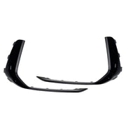 2019-2023 Audi A6 C8 S-Line S6 2PCS Front Fog Light Lamp Trim Black