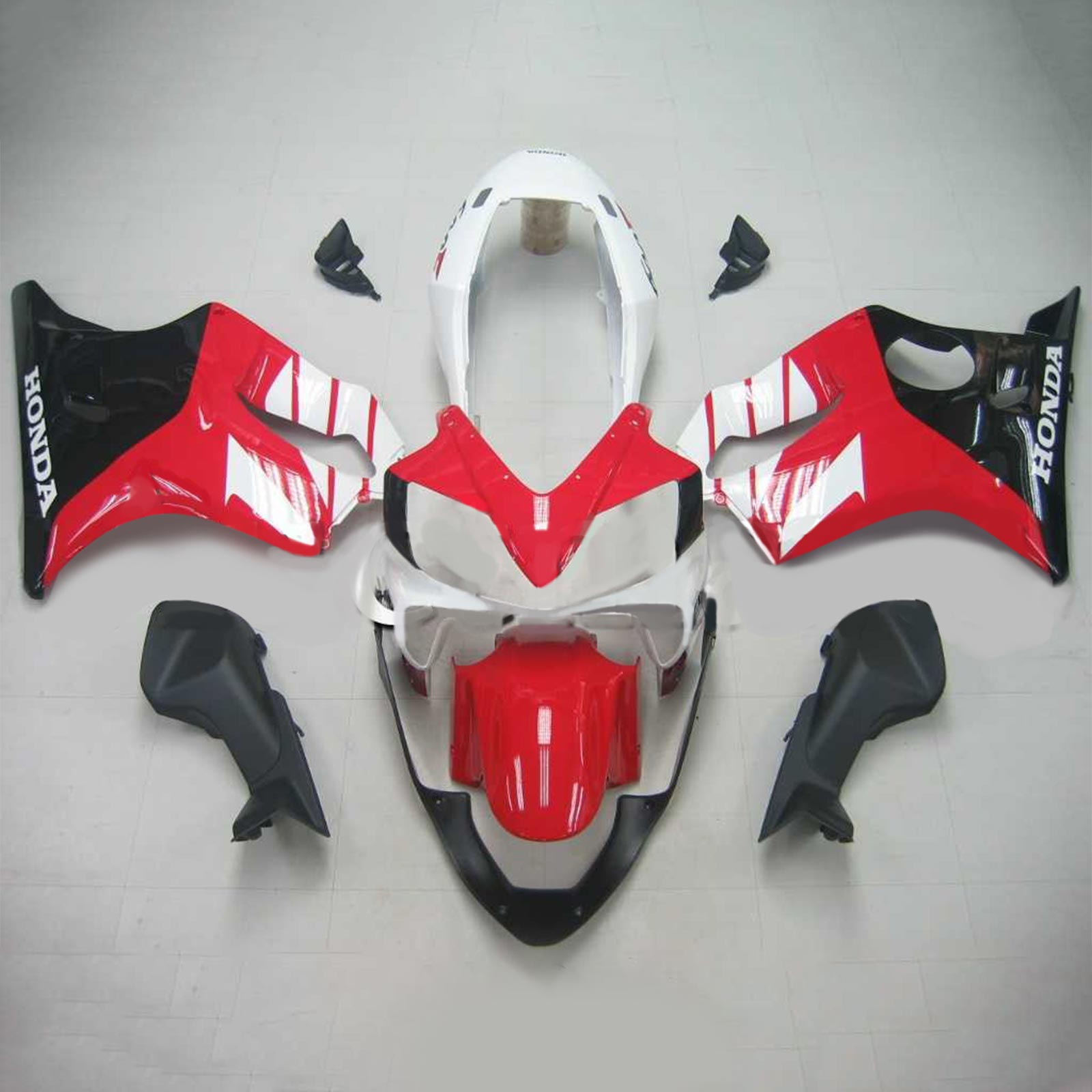 2004-2007 Honda CBR600 F4i Amotopart Injection Fairing Kit Bodywork Plastic ABS #119
