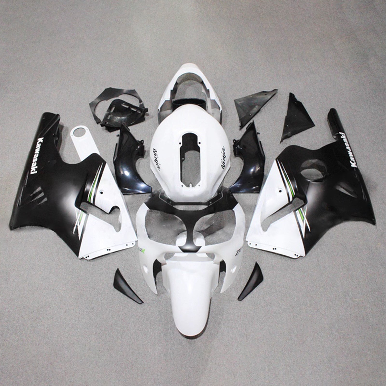 Injection Fairing Kit Bodywork Plastic ABS fit For Kawasaki ZX12R 2000-2001