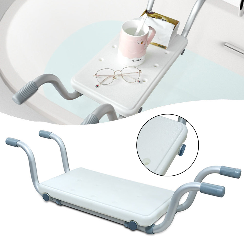 Adjustable Lightweight Suspended Bath Chair Mobility Aid Solution for Bathroom Safety
