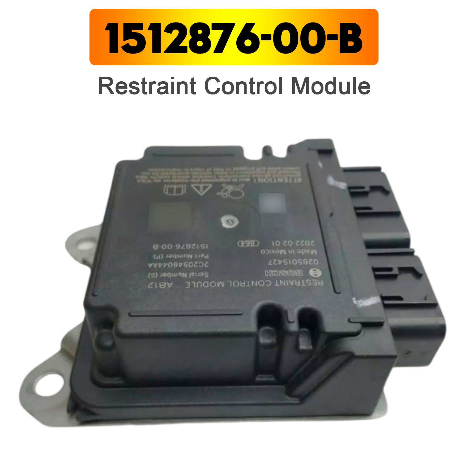 1512876-00-A 2017-2022 for Tesla Model Y Restraint Control Module