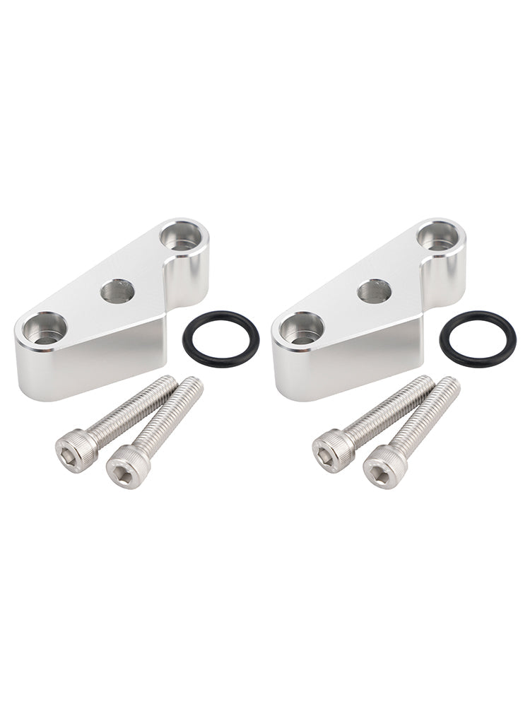 2 Pack Oil Pressure Sensor Adapter Port 551166 For Gen 5 Lt Valley Pan M12-1.75