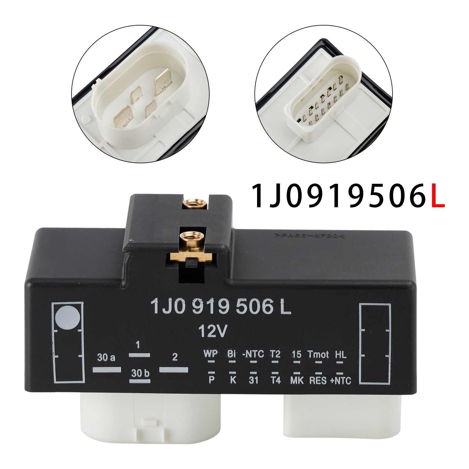 Radiator Fan Control Module For VW Golf IV Bora Audi A3 Skoda 1J0919506L