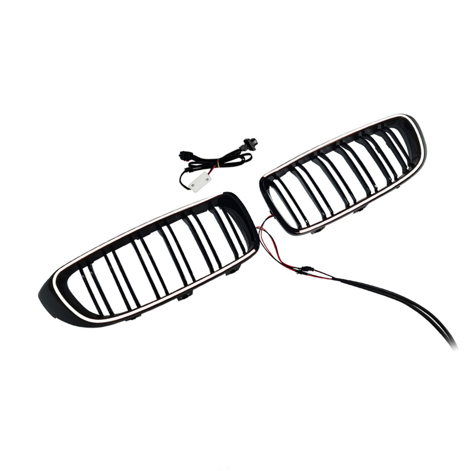 2014-2020 Fit BMW F32 F33 F36 F82 Black Front Kidney Grille Grill Dual Slat