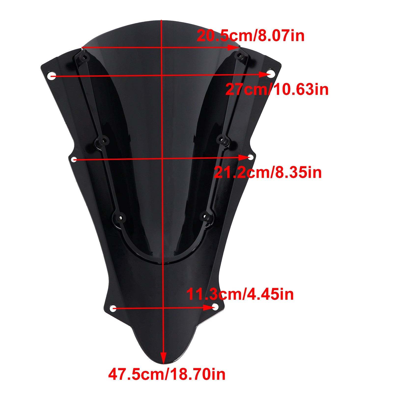2023 Kawasaki ZX-4R ZX-4RR Windshield Windscreen
