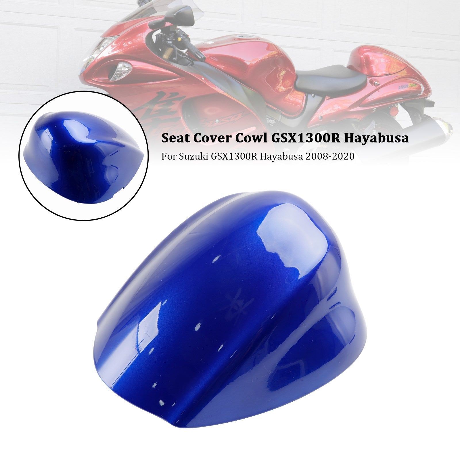 2008-2020 Suzuki GSX1300R GSX-R1300 Hayabusa Rear Seat Fairing Cover