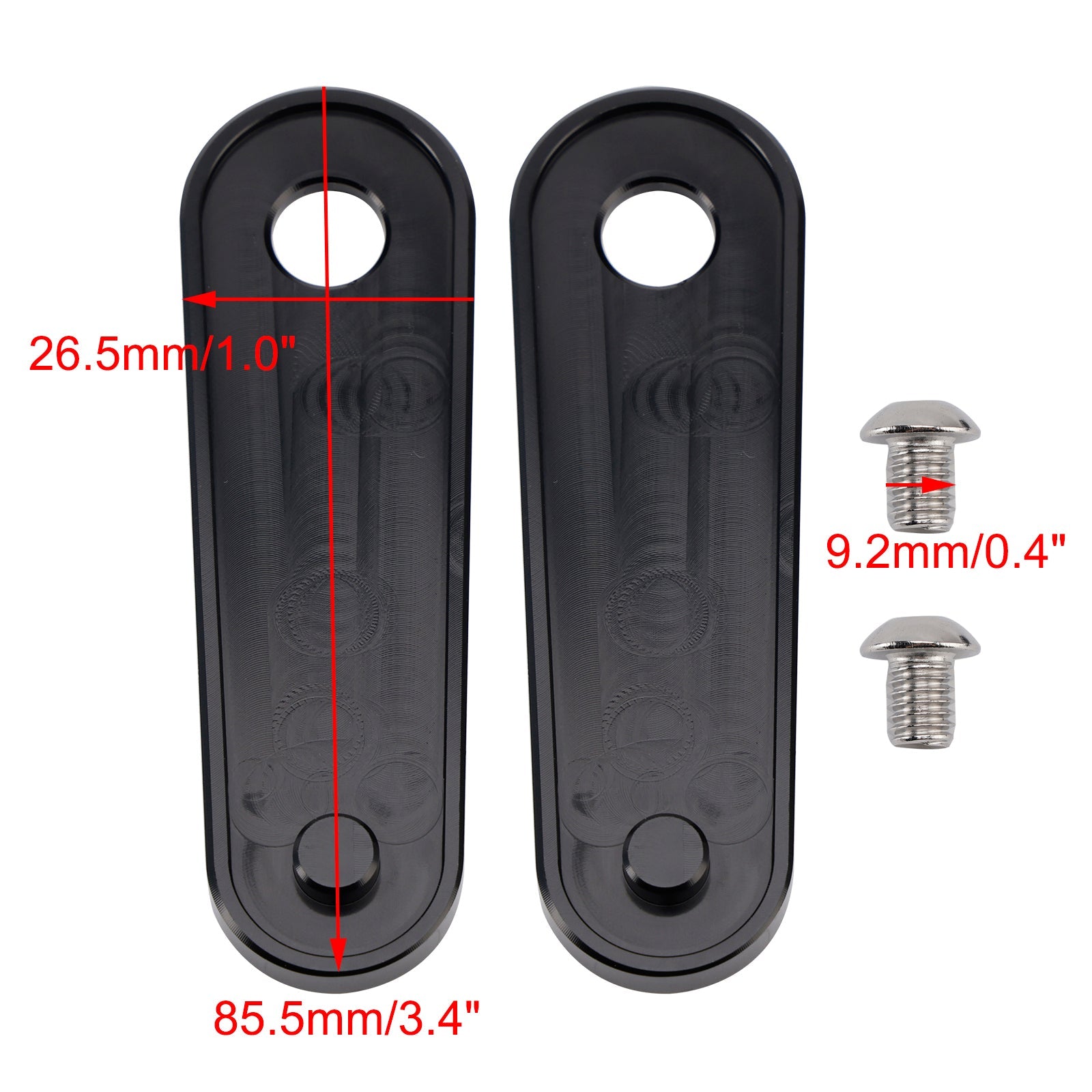 1993-2023 Electra Glides Road Glides Rear Floorboard Foot Peg Frame Plates
