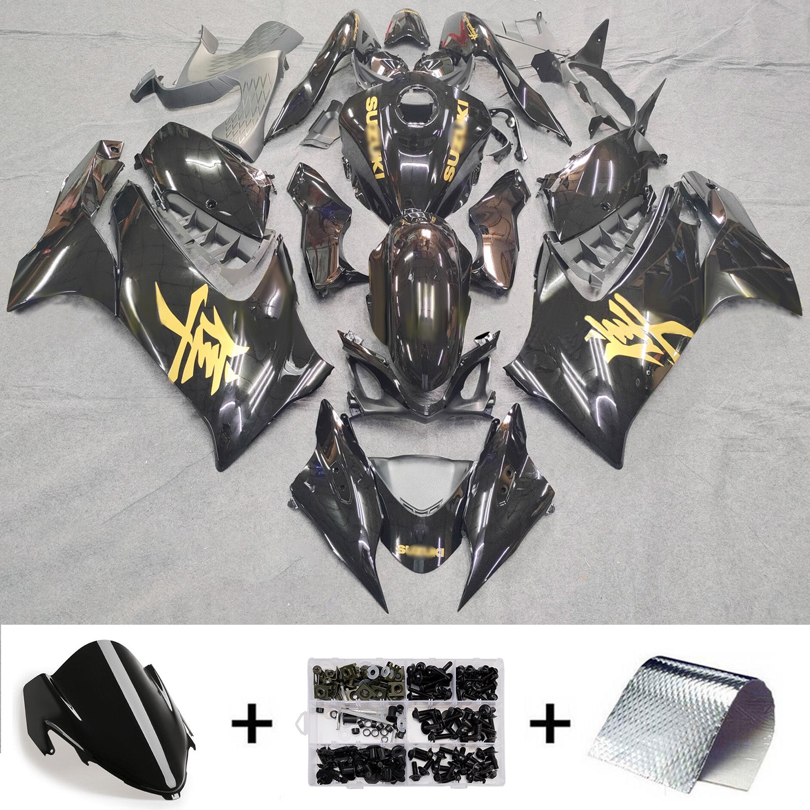 Injection Fairing Kit Bodywork ABS For Suzuki Hayabusa GSX1300R 2021-2026