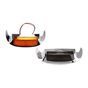 Front Fender Tip LED Lens Fit For Electra Glide Ultra Limited Low 2014-2023