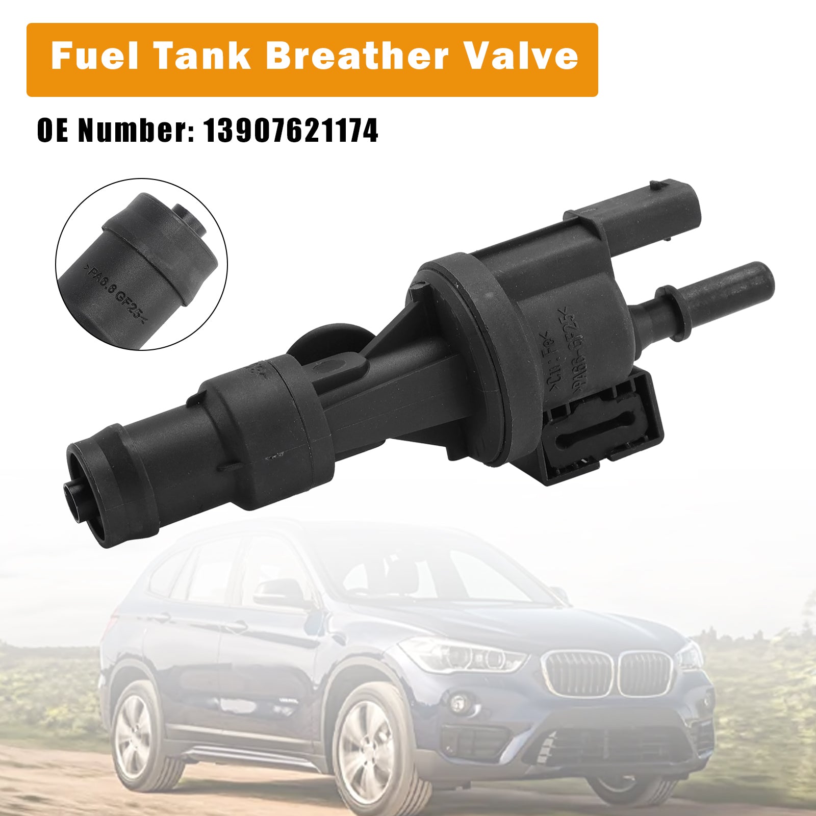 Fuel Tank Breather Valve 13907621174 For BMW 2 F45 MINI COOPER F55 F56 2014-2018