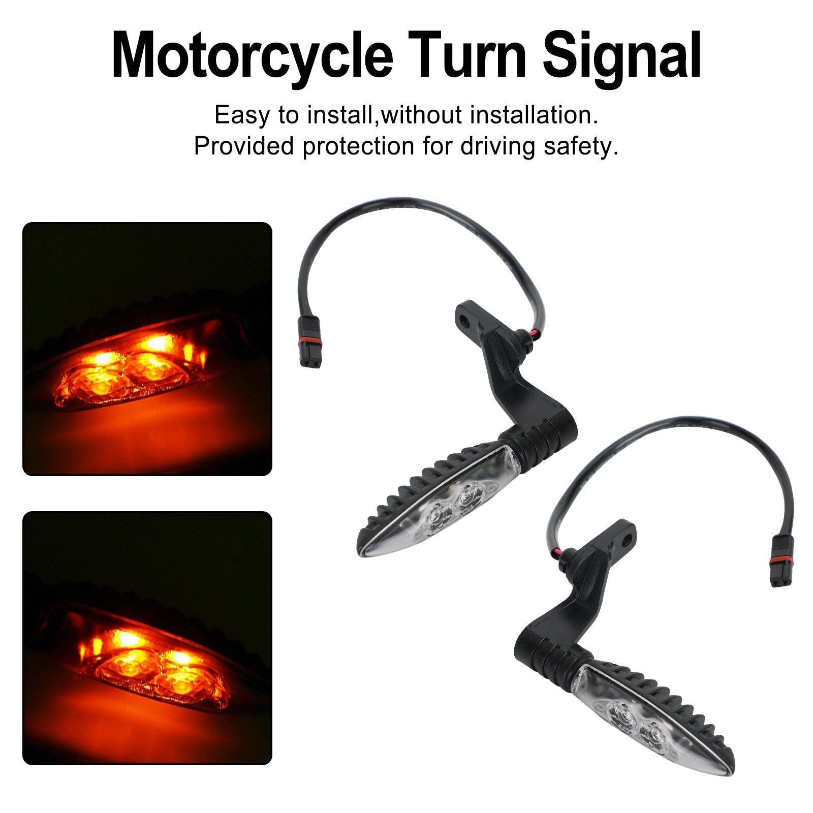 Rear LED Turn Signal Lights Indicator 12V For BMW S 1000 XR 2015