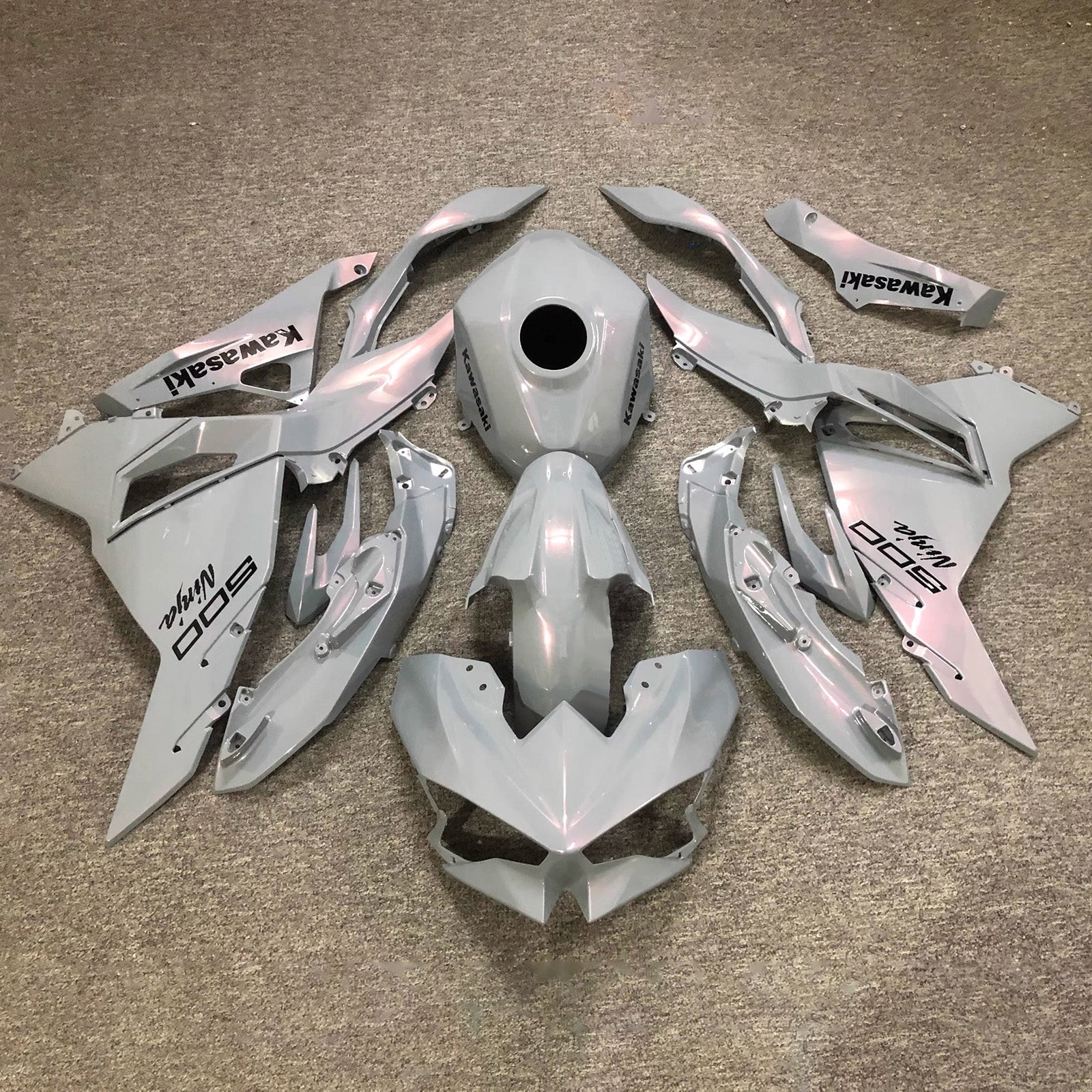 Injection Fairing Kit Bodywork ABS fit For Kawasaki Ninja 500 2024-2025