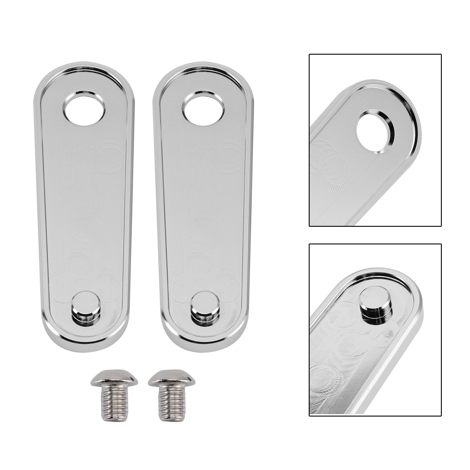 1993-2023 Electra Glides Road Glides Rear Floorboard Foot Peg Frame Plates