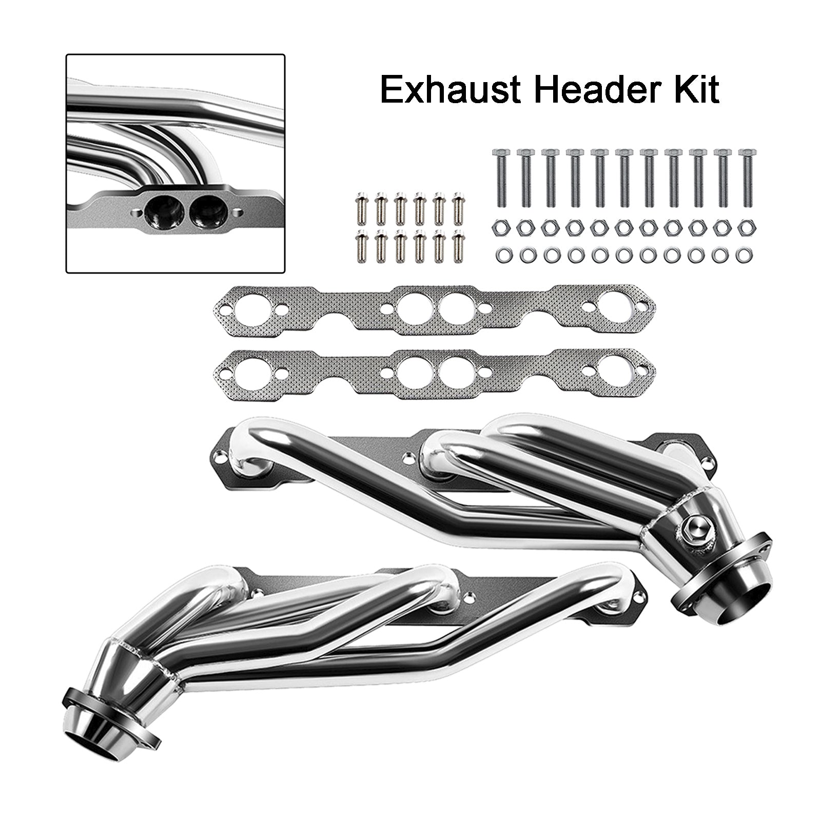 Header Exhaust Manifold Fit Chevy Blazer 1993-1994 Fit Chevy C1500 1991-1995