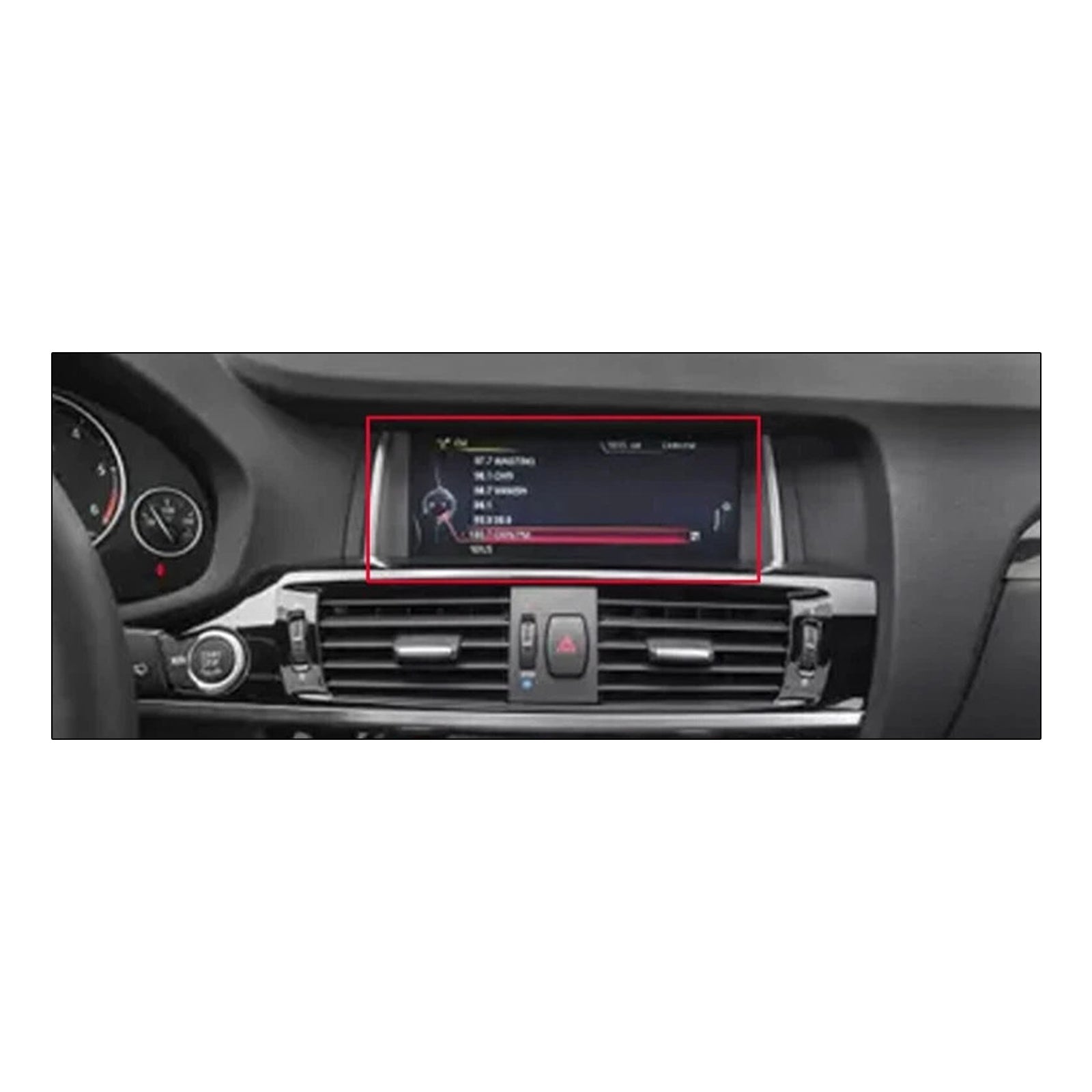 8.8" LCD Screen Assembly Display Screen LQ088K5RZ01 For BMW X3 X4 F25 F26