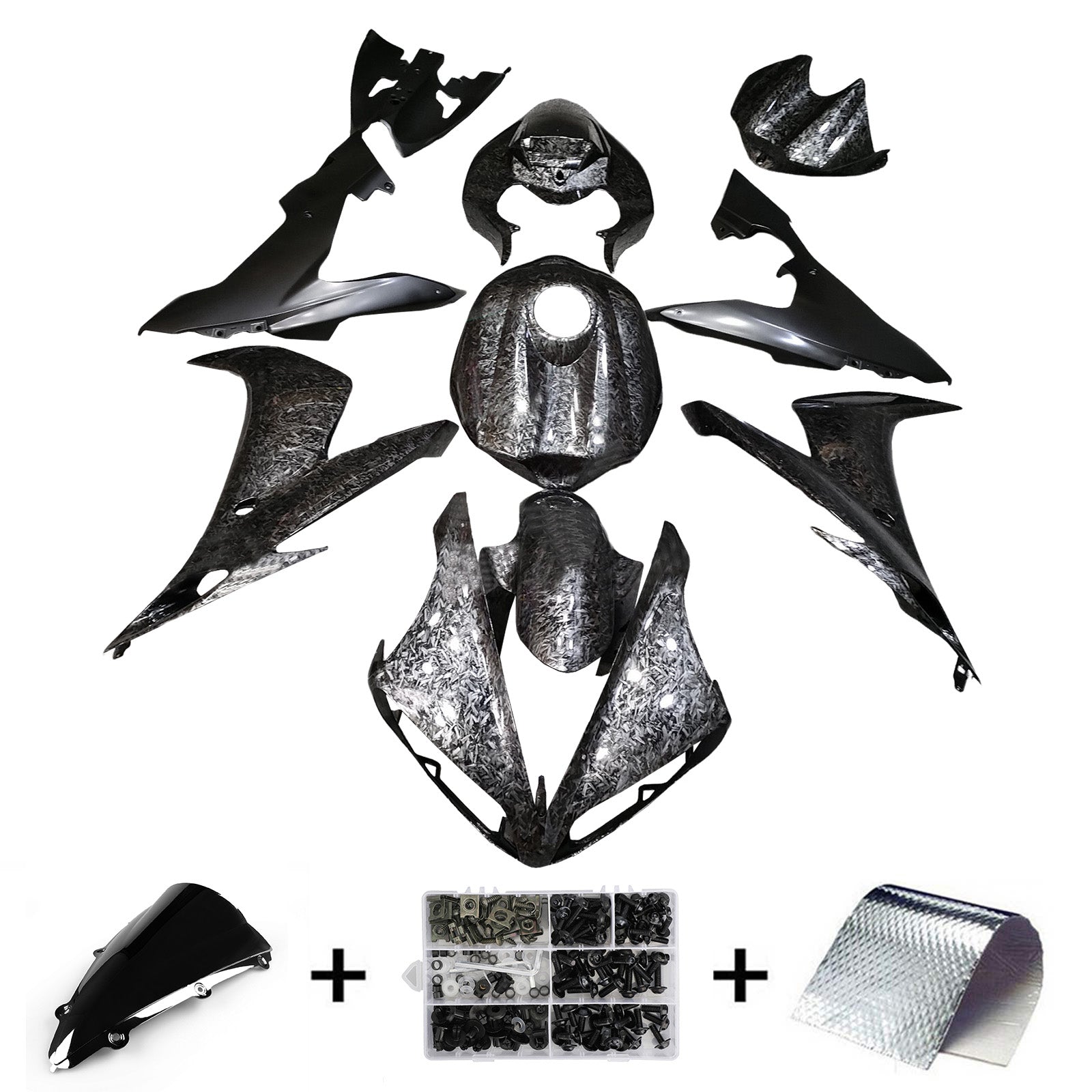 Injection Fairing Kit Bodywork Plastic ABS For Yamaha YZFR1 YZF-R1 2004-2006