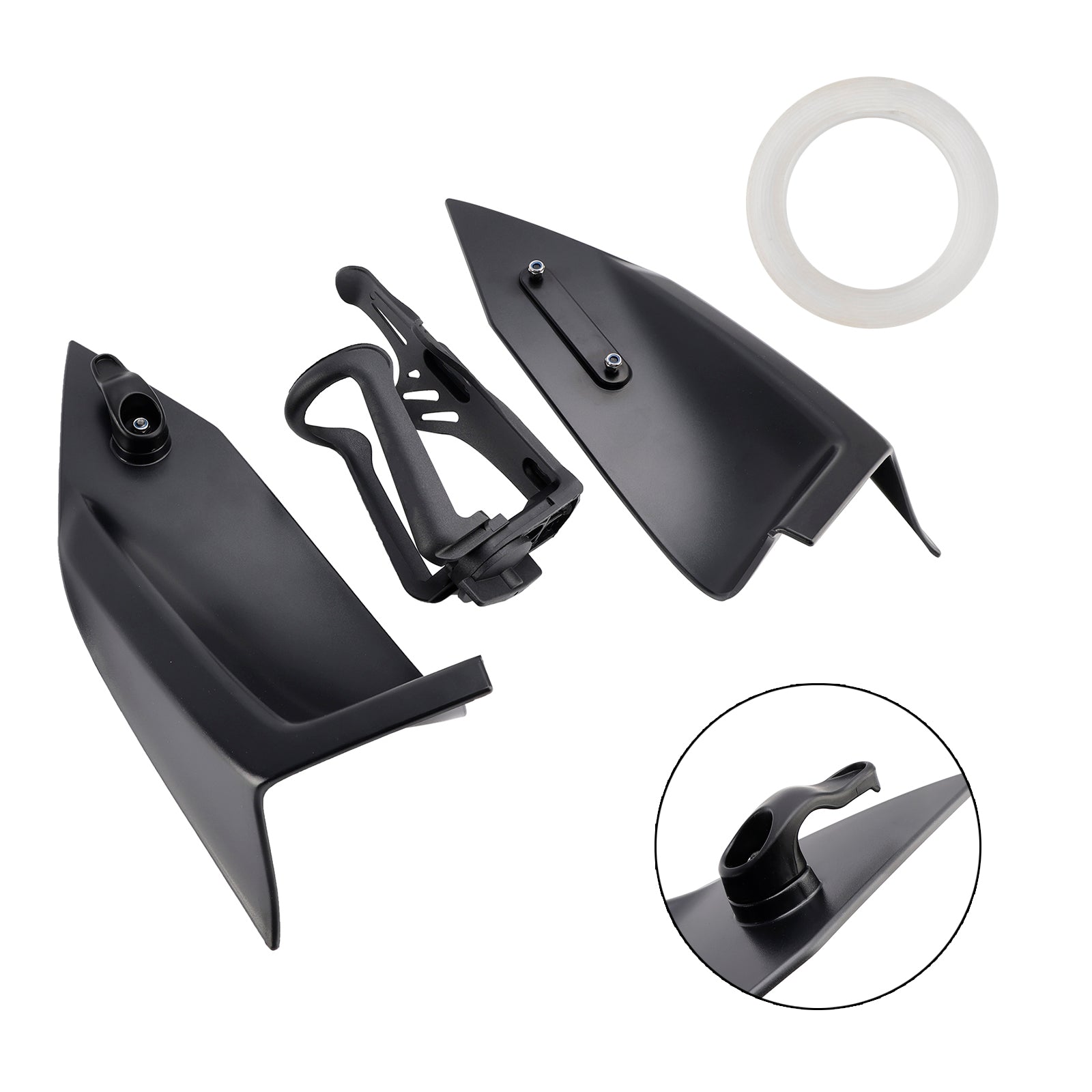 2023-2024 Yamaha X-Max 300 Hanger Helmet Hook & Bottle Cargo Hanger Black