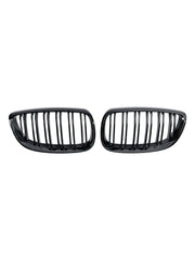 2007-2010 BMW Coupe E93 Convertible Pre-Facelift Gloss Black Front Kidney Grill Grille